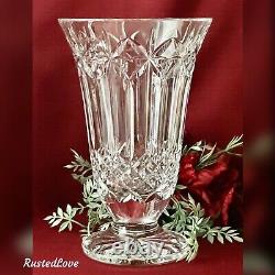 10 Waterford Crystal Balmoral Vase Cut Crystal Vintage Crystal