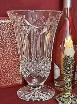10 Waterford Crystal Balmoral Vase Cut Crystal Vintage Crystal