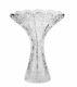 12h Crystal Cut Decorative Flower Vase, Centerpiece Bud Vase, Wedding Gift