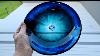 1337 Stunning Transparent Effects In This Blue Resin Bowl