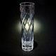 1 (one) Tiffany & Co Reeds Cut Crystal 8 Bud Vase Signed Discontinued