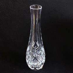 1 (One) TIFFANY & CO SYBIL Cut Lead Crystal 8 Bud Vase -RETIRED