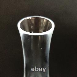 1 (One) TIFFANY & CO SYBIL Cut Lead Crystal 8 Bud Vase -RETIRED