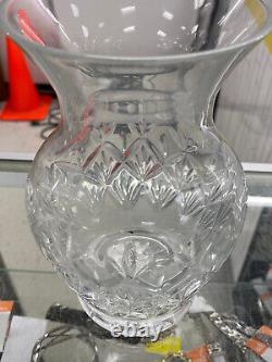 1 (One) TIFFANY & CO SYBIL Cut Lead Crystal 8 Flower Vase Signed DISCONTINUED