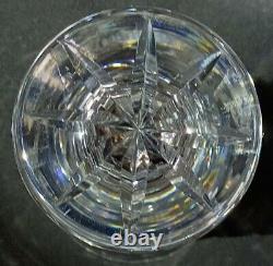 1 (One) WATERFORD COMERAGH Cut Crystal 7 in Footed Vase Signed DISCONTINUED