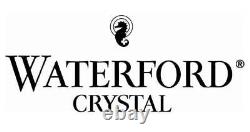 1 (One) WATERFORD GIFTWARE Cut Crystal 8 in Footed Vase Signed RETIRED