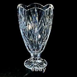 1 (One) WATERFORD Marquis CANTERBURY Cut Crystal 10 in Vase -Signed DISCONTINUED