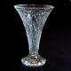 1 (one) Waterford Vintage Cut Crystal 10 In Footed Vase Signed Discontinued