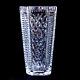 1 (one) Waterford Vintage Cut Crystal 7 In Hexagonal Vase Signed Discontinued