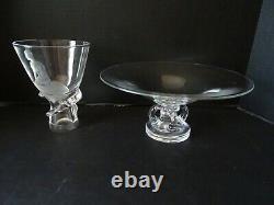 2 Steuben Crystal Glass Vase And Bowl Highest Wins Both Items U Make Offer Sale
