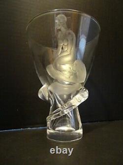 2 Steuben Crystal Glass Vase And Bowl Highest Wins Both Items U Make Offer Sale
