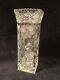 Abp Antique Very Tall And Heavy American Brilliant Cut Glass Crystal Vase Flower
