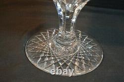American Brilliant Cut Crystal Glass Trumpet Vase DorFlinger Style