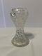 American Brilliant Period Abp Cut Glass Crystal Vase Saw Tooth Edge