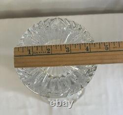 American Brilliant Period Cut Crystal Vase 10 Inches Flared Abp Heavy