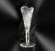 American Brilliant Cut Crystal Vase With Sawtooth Rim