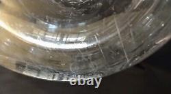 Antique ABP American Brilliant Period Cut Glass Vase Signed Hawkes