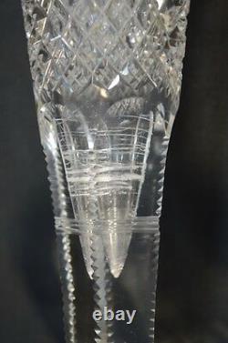 Antique American Brilliant Cut Crystal Vase