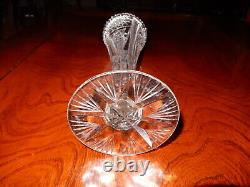 Antique American Brilliant Cut Glass Large Vase