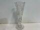 Antique American Brilliant Period Cut Glass Crystal Vase With Star Decoration