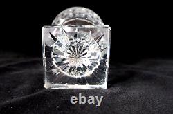 Antique Baccarat -Voneche cut crystal Empire drageoir 1810-1830