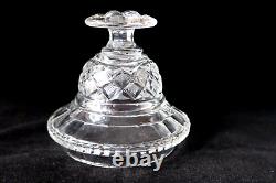 Antique Baccarat -Voneche cut crystal Empire drageoir 1810-1830