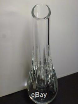 BACCARAT CRYSTAL Bud Vase 9.5 Cut/Faceted Teardrop Annick BUD VASE