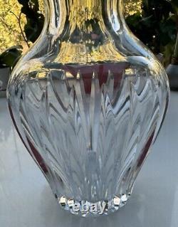 BACCARAT Vase MASSENA 8 in tall Stunning Sparkling- Heavy