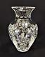 Beautiful American Brilliant Period Abp Cut Crystal Vase Pinwheel Hobstar 9 1/2