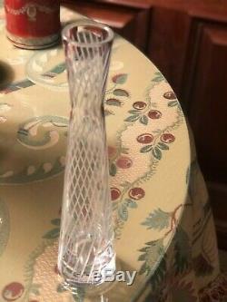 Baccarat Crystal Clear Hand Cut Bud Vase Mikado Passion