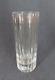 Baccarat Crystal Harmonie Vertical Cuts Cylinder Flower Vase, 8.0