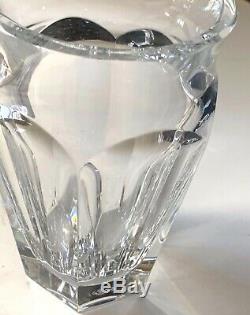 Baccarat French Cut Crystal Nelly 5 Tall Flower Vase France Vintage
