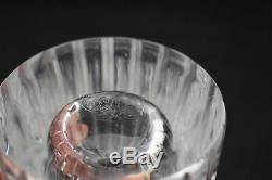 Baccarat Harmonie Cylinder Vase Vertical Crystal Cut Flower Bud Vase France