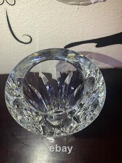 Baccarat Pauline Vase In very good contion 7.75 Tall Signed @LOW PRICE L@@K