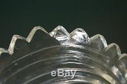 Beautiful Vintage Cut Crystal Glass Vase