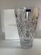 Beautiful Waterford Lead Crystal Raymond Vase 10 Made In Slovenia, Pristine