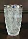 Bohemia Czech Vintage Crystal Vase, 6 Tall, Hand Cut, Queen Lace
