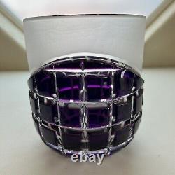 CAESAR CRYSTAL NERON Medium Cup Vase Signed MASTERWORK Kunst Frost Bohemian