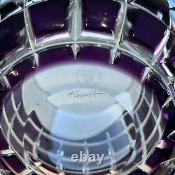 CAESAR CRYSTAL NERON Medium Cup Vase Signed MASTERWORK Kunst Frost Bohemian