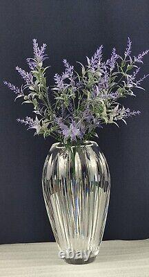 Carina 9 Flower Vase by Waterford Short & Tall Vertical Cuts