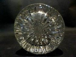 Cartier Cut Crystal 10 Vase