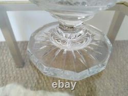 Cristalleries Baccarat Heavy Crystal Cut Vase 10