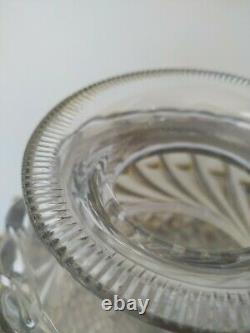 Cristalleries Baccarat Heavy Crystal Cut Vase 10