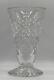 Crystal Huge 9.75x6 Cut Crystal Vase Center Piece Unbranded Waterford Style