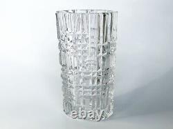 Cut Crystal Vase Collectible Hand Cut Clear Lead Crystal Vase