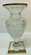Cut Glass Crystal Ormolo Mounted Antique French Vase