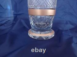 Czech bohemia crystal glass Cut crystal vase 21cm/8