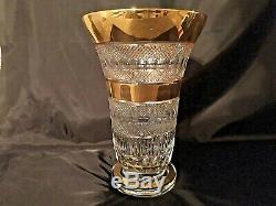 Czech bohemia crystal glass Cut crystal vase Moser decor 31cm/12