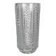 Discontinued Waterford Hibernia Cut Crystal Diamond Point 8 Column Flower Vase
