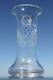 Elder Dempster 6 Original Steamship Cut Crystal Glass Fine Table Vase C-1920's